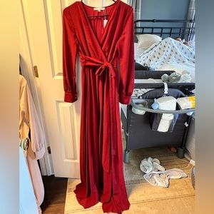 Baltic Born Long Wrap Dress